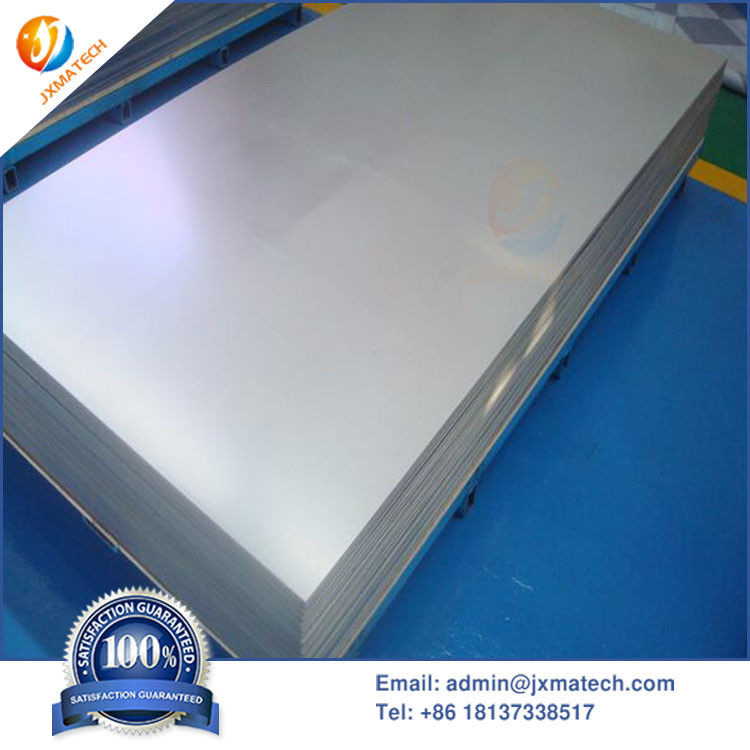 8.0mm Thick 200mm*200mm Zr Zirconium Sheet Polished Surface