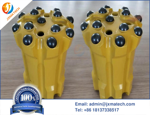 Buttons Tungsten Carbide Tapered Drill Bits For Cutting Metal