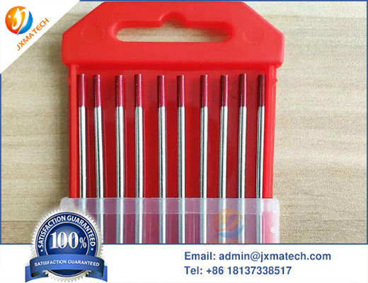 Pk10 Red Tungsten Alloy Electrodes TIG Welding For Fishing Weight