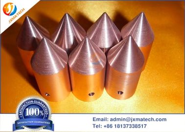 Customized Copper Tungsten Electrodes For High Voltage Anodes / Cathode Discharges