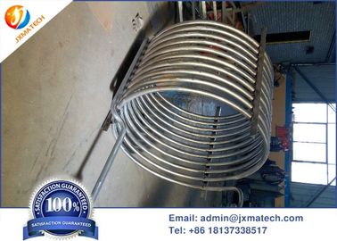 Cold Rolling Coiled Zirconium Tube Zirconium 702 UNS R60702 For Heat Exchanger