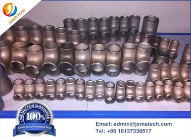 Dn15-Dn1200 Titanium Pipe Fittings With Sand Blasting Polishing Surface