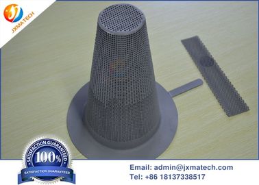 702 Conical Type Zirconium Strainer Grade R60702 Acid Alkali Resistance