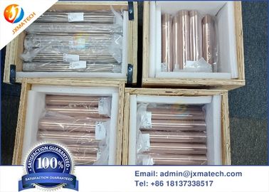 Easy Machining Copper Tungsten Rod , Resistance Welding Electrode Material