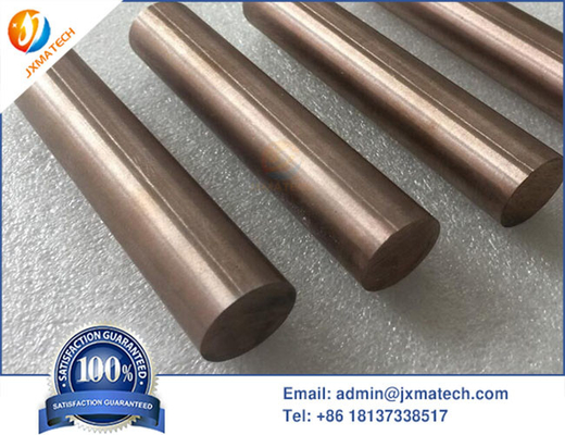 Alkali Wash Tungsten Alloy Rod Bar Purity 99.95% Metallic Luster