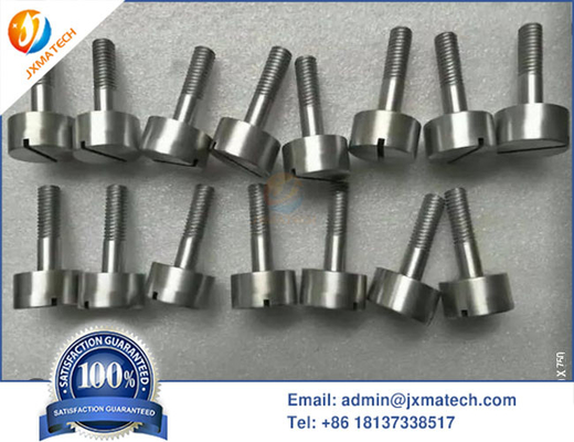 Heavy Tungsten Alloy Screw For Spare Parts Corrosion Resistance