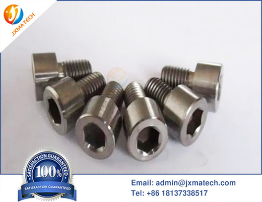 Heavy Tungsten Alloy Screw For Spare Parts Corrosion Resistance