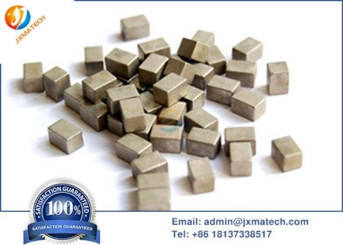 High Density Tungsten Heavy Alloy Cubes Counter Weights Customized Dimensions