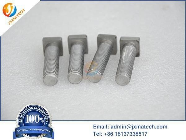 Customized Size Molybdenum Bolts , Astm B387 Standard Molybdenum Screws