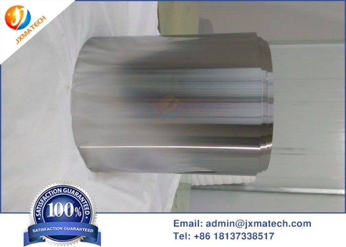 Standard ASTM B393 Niobium Foil , Niobium Non Ferrous Metal Alloys 0.1mm Thickness