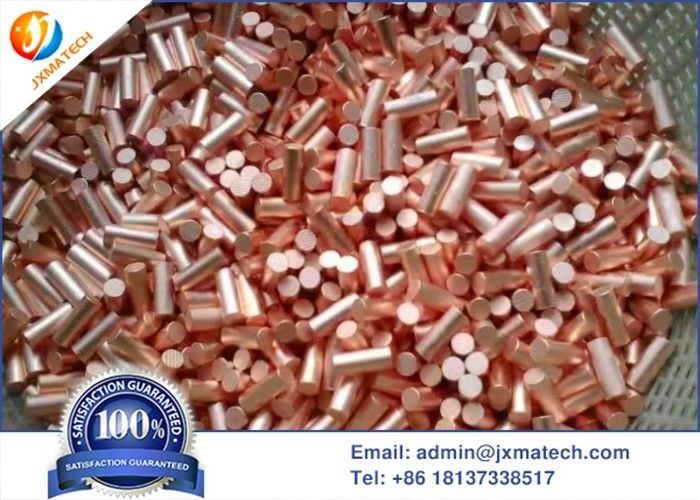 Customized Size Sputtering Targets 6N Electrolytic Grade Copper Granular Evaporation Material