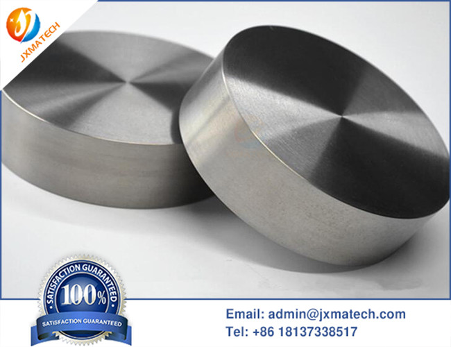 High Precision Round Zirconium Target By CNC Machine
