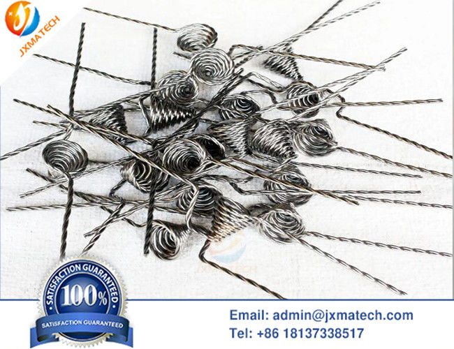 99.95 Pure Tungsten Filament For Evaporation Aluminum
